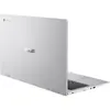 Laptop ASUS Chromebook CX1 CX1500CKA cu procesor Intel® Celeron® N4500, 15.6", Full HD, 8GB, 128GB eMMC, Chrome OS, Transparent Silver