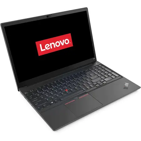 Laptop Lenovo ThinkPad E15 Gen 2 cu procesor Intel Core i5-1135G7, 15.6", Full HD, 16GB, 512GB SSD, Intel Iris Xe Graphics, Free DOS, Black