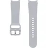 Curea smartwatch Samsung Sport Band pentru Galaxy Watch4 20mm S/M, Silver