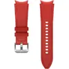 Curea smartwatch Samsung Hybrid Leather Band pentru Galaxy Watch4 20mm S/M, Red