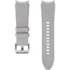 Curea smartwatch Samsung Hybrid Leather Band pentru Galaxy Watch4 Classic, 20mm M/L, Silver