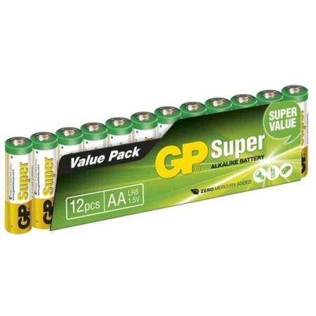 Baterie Super Alcalina AA (LR6) 1.5V alcalina, shrink 12 buc