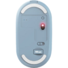 Mouse wireless Trust Puck, 2.4GHz si Bluetooth, reincarcabil USB-C, Albastru