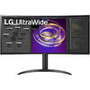Monitor Curbat LED IPS LG 34'' UltraWide QHD, 60Hz, 5ms, AMD FreeSync™, Dynamic Action Sync, HDR10, USB Type-C™, Difuzoare, HDMI, Display port, USB, negru