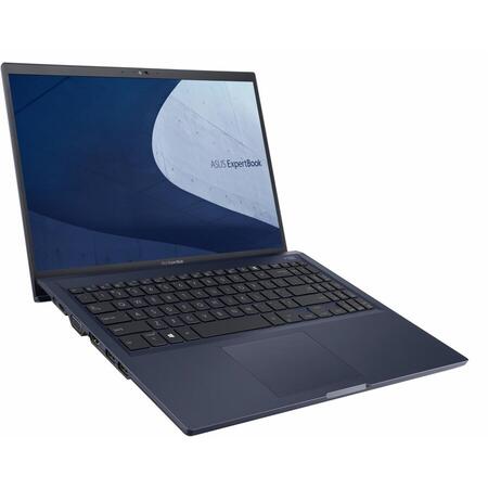 Laptop Asus ExpertBook B1500CEAE-BQ1274R, Intel Core i5-1135G7, 15", 16GB, SSD 512GB, Intel Iris Xe Graphics, Win10Pro, Black