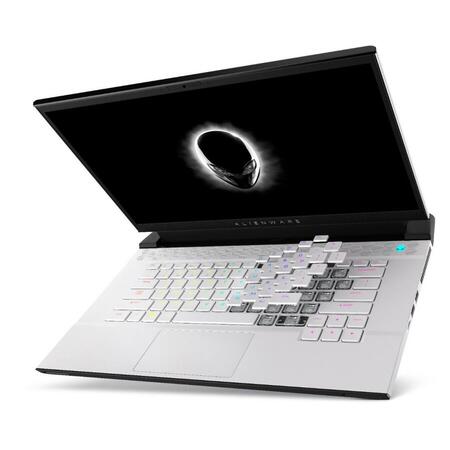 Laptop Alienware Gaming 15.6'' m15 R4, FHD 300Hz, Procesor Intel® Core™ i7-10870H (16M Cache, up to 5.00 GHz), 32GB DDR4, 512GB SSD, GeForce RTX 3070 8GB, Win 10 Pro, Lunar Light, 3Yr BOS