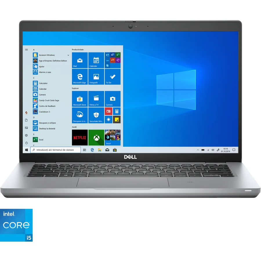 Laptop Dell Latitude 5421, 14 Fhd, Procesor Intel Core I5-11500h, 8gb, 256gb Ssd, Intel Uhd Graphics, Windows 10 Pro, Grey