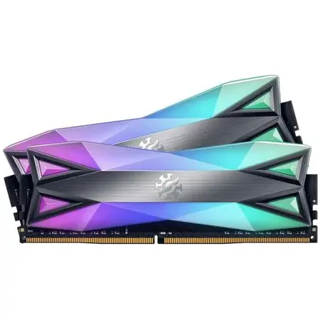 Kit Memorie XPG Spectrix D60G RGB 16GB, DDR4-3200MHz, CL16, Dual Channel