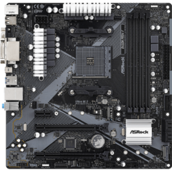 ASROCK Placa de baza B450M PRO4-F R2.0, AM4