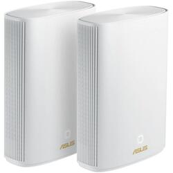ASUS Wi-Fi Mesh ZenWiFi AX Hybrid XP4, WiFi 6, MIMO, AX1800, 1201 Mbps, Alb, 2 bucati
