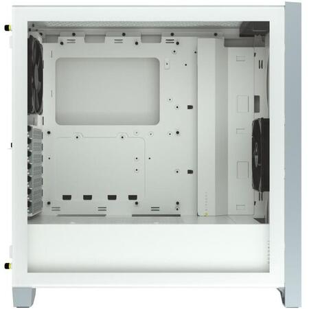 Carcasa 4000D AIRFLOW Tempered Glass Mid-Tower ATX, White