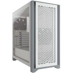 CORSAIR Carcasa 4000D AIRFLOW Tempered Glass Mid-Tower ATX, White