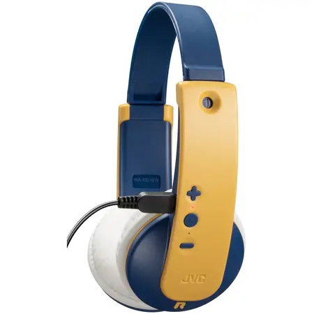 Casti audio pentru copii On Ear JVC HA-KD10W-P-E, Wireless, Bluetooth, Autonomie 16 ore, galben
