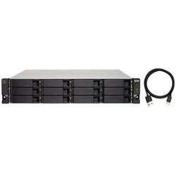 QNAP Extensie NAS. R1200C 12-Bay, 2.5/3.5 SATA 6Gbps HDD (neincluse), LAN 1xUSB 3.1 Gen2 Type-C device, 2U