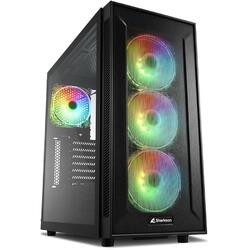 Sharkoon Carcasa TG6M RGB ATX, Mid-Tower, fara sursa, ATX, Black