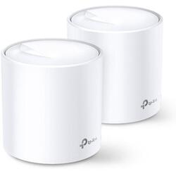 TP-LINK Deco X60 Mesh WiFi 6 (2-pack), Dual-Band, AX3000, MU-MIMO, 802.11ax