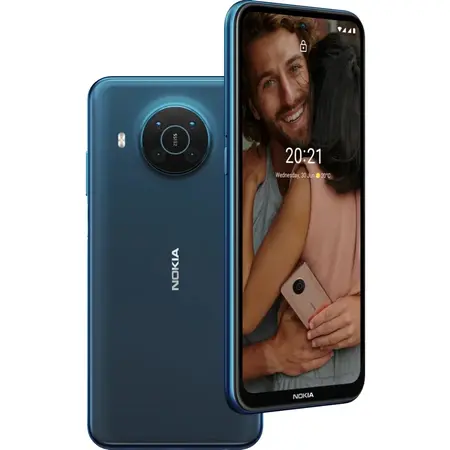Telefon mobil Nokia X20, Dual SIM, 128GB, 6GB RAM, 5G, Nordic Blue