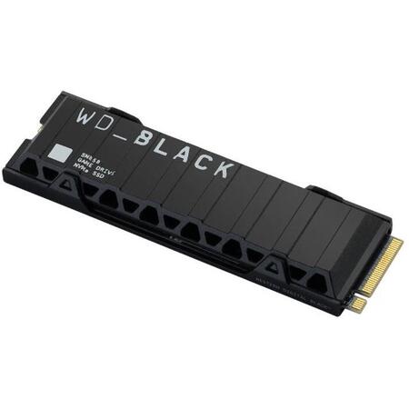 SSD M2 Black SN850 Heatsink 2TB, PCI Express 4.0 x4, M.2 2280