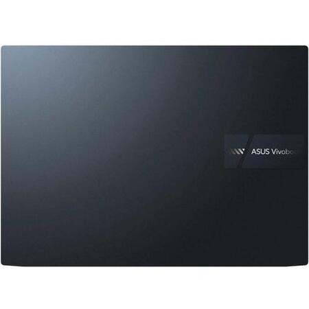 Laptop ultraportabil ASUS Vivobook Pro 14 OLED K3400PA cu procesor Intel® Core™ i7-11370H, 14", 2.8K, 16GB, 1TB SSD, Intel® Iris Xe Graphics, Windows 11 Home, Quiet Blue