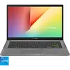Laptop ultraportabil ASUS Vivobook S14 S433EA cu procesor Intel® Core™ i5-1135G7, 14", Full HD, 8GB, 512GB SSD, Intel Iris Xᵉ Graphics, Free DOS, Light Grey