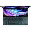 Laptop ultraportabil ASUS Zenbook Duo 14 UX482EAR cu procesor Intel® Core™ i7-1195G7, 14", Full HD, 16GB, 1TB SSD, Intel Iris Xᵉ Graphics, Windows 11 Pro, Celestial Blue