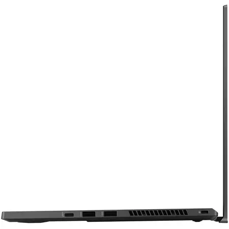 Laptop Gaming ASUS ROG Zephyrus G14 GA401QM cu procesor AMD Ryzen™ 7 5800HS, 14", WQHD, 120Hz, 16GB, 512GB SSD, NVIDIA® GeForce RTX™ 3060 6GB, No OS, Eclipse Gray