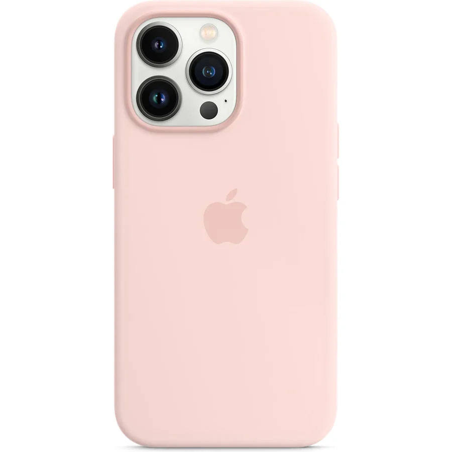 Husa De Protectie Apple Silicone Case With Magsafe Pentru Iphone 13 Pro, Chalk Pink