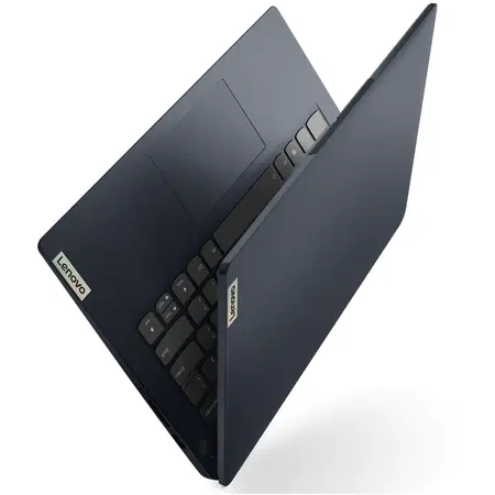 Laptop ultraportabil Lenovo IdeaPad 3 14ALC6 cu procesor AMD Ryzen 3 5300U, 14", Full HD, 8GB, 256GB SSD, Windows 10 Home S, Abyss Blue