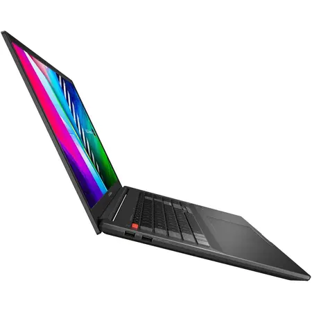 Laptop ASUS Vivobook Pro 16X OLED M7600QE cu procesor AMD Ryzen™ 7 5800H, 16", 4K, 16GB, 1TB SSD, NVIDIA® GeForce® RTX™ 3050 Ti 4GB, Windows 11 Pro, Earl Grey
