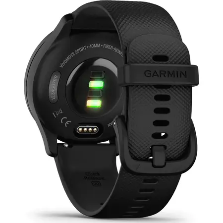Ceas Smartwatch Garmin vívomove Sport, Black