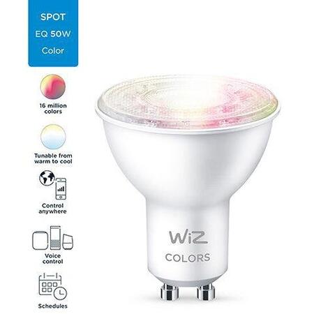 Spot LED RGBW inteligent WiZ Colors, Wi-Fi, PAR16 GU10, 4.9W (50W)