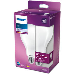 Philips Bec LED Classic A95 E27, 23W (200W), 3452 lm, lumina alba rece (4000K)