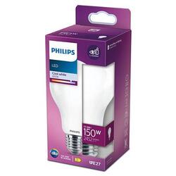 Philips Bec LED Classic A67, E27, 17.5W (150W), 2452 lm, lumina alba rece (4000K)