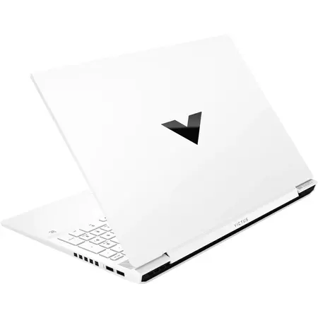 Laptop Gaming Victus by HP 16-d0041nq cu procesor Intel® Core™ i5-11400H, 16.1", Full HD, 144Hz, 8GB, 512GB SSD, NVIDIA® GeForce RTX™ 3050 Ti 4GB, Free DOS, Ceramic White