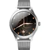 Smartwatch MaxCom FW42, Stainless steel, bratara plasa metalica, Argintiu