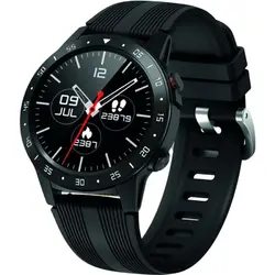 Smartwatch MaxCom FW37 Argon, GPS, bratara TPU - Negru