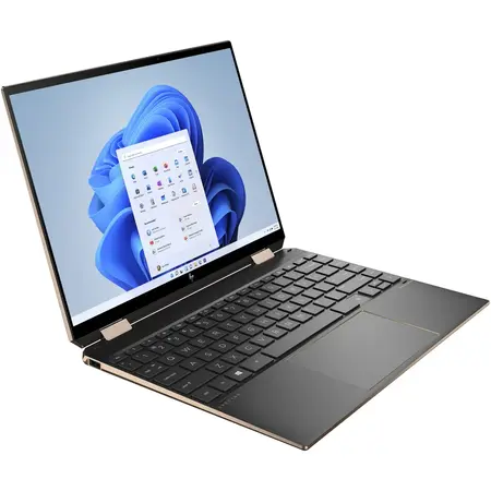 Laptop 2 in 1 HP Spectre x36014-ea1015nn cu procesor Intel Core i5-1155G7, 13.5", WUXGA+, 16GB, 512GB SSD, Intel Iris Xe Graphics, Windows 11 Home, Nightfall black