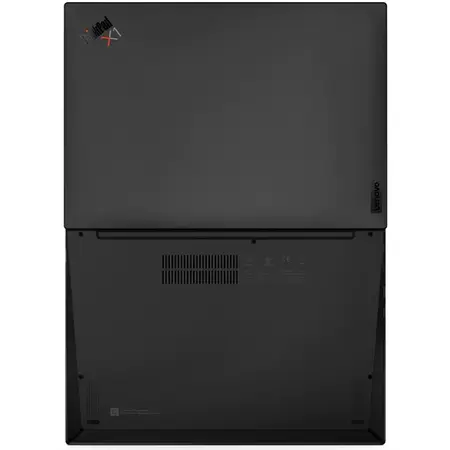 Laptop ultraportabil Lenovo ThinkPad X1 Carbon Gen 9 cu procesor Intel Core i7-1165G7, 14", WQUXGA, 32GB, 1TB SSD, Intel Iris Xe Graphics, Windows 10 Pro, Black
