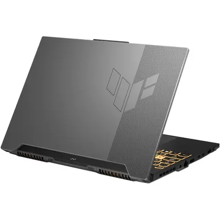 Laptop Gaming ASUS TUF F15 FX507ZM cu procesor Intel® Core™ i7-12700H, 15.6", Full HD, 144Hz, 16GB, 512GB SSD, NVIDIA® GeForce RTX™ 3060 6GB, No OS, Jaeger Gray