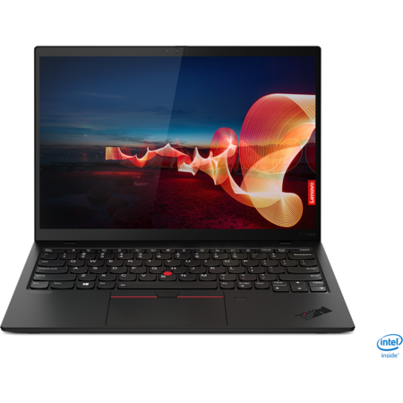 Laptop ultraportabil Lenovo ThinkPad X1 Nano Gen 1 cu procesor Intel Core i5-1130G7, 13", 2K, 16GB, 512GB SSD, Intel Iris Xe Graphics, Windows 10 Pro, Black