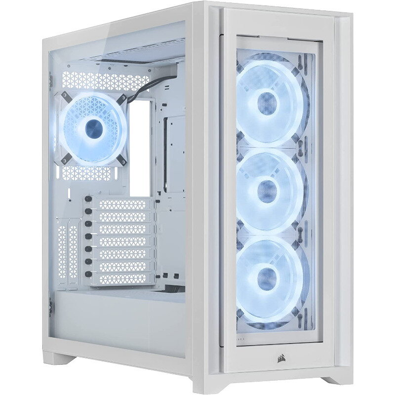 Carcasa PC iCUE 5000X RGB QL Edition White