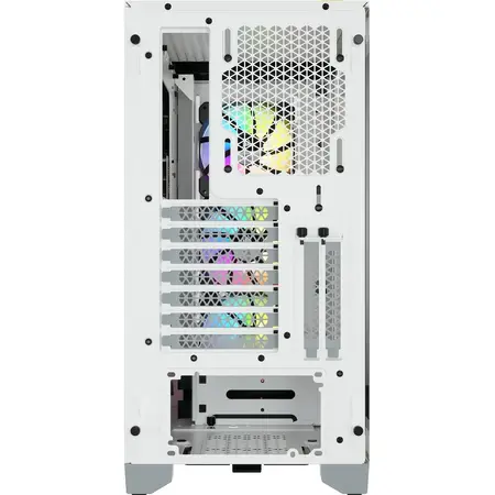 Carcasa PC iCUE 4000X RGB Tempered Glass White