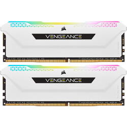 CORSAIR Memorie RAM Vengeance RGB PRO SL White 32GB (2x16GB) DDR4 3600MHz CL18