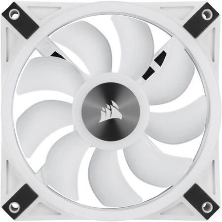 Ventilator PC, iCUE QL120 White RGB 120mm Three Fan Pack
