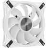CORSAIR Ventilator PC, iCUE QL140 White RGB 140mm Twin Pack