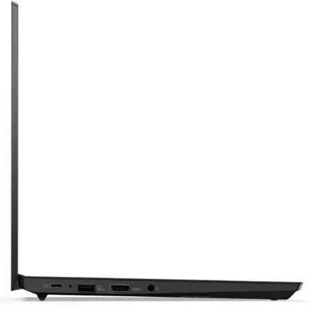 Laptop ultraportabil Lenovo ThinkPad E14 Gen2 cu procesor Intel Core i5-1135G7, 14", Full HD, 16GB, 512GB SSD, Intel Iris Xe Graphics, Windows 11 Pro, Black