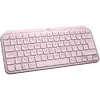 Tastatura iluminata Logitech MX Keys Mini, Wireless, layout US INTL, Rose