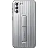 Husa de protectie Samsung Protective Standing Cover pentru Galaxy S21 Plus, Light Gray
