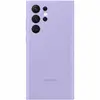 Husa de protectie Samsung Silicone Cover pentru Galaxy S22 Ultra, Lavender