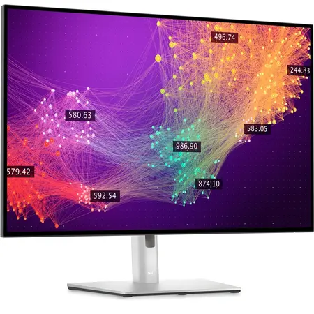 Monitor LED IPS Dell 30" WQXGA, 16:10, 60Hz, 5ms, 99% sRGB, color gamut, HDMI, Display Port, USB, USB-C, Pivot, U3023E